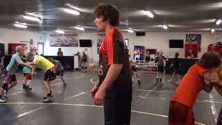 Dieringer Running Drill at LOG