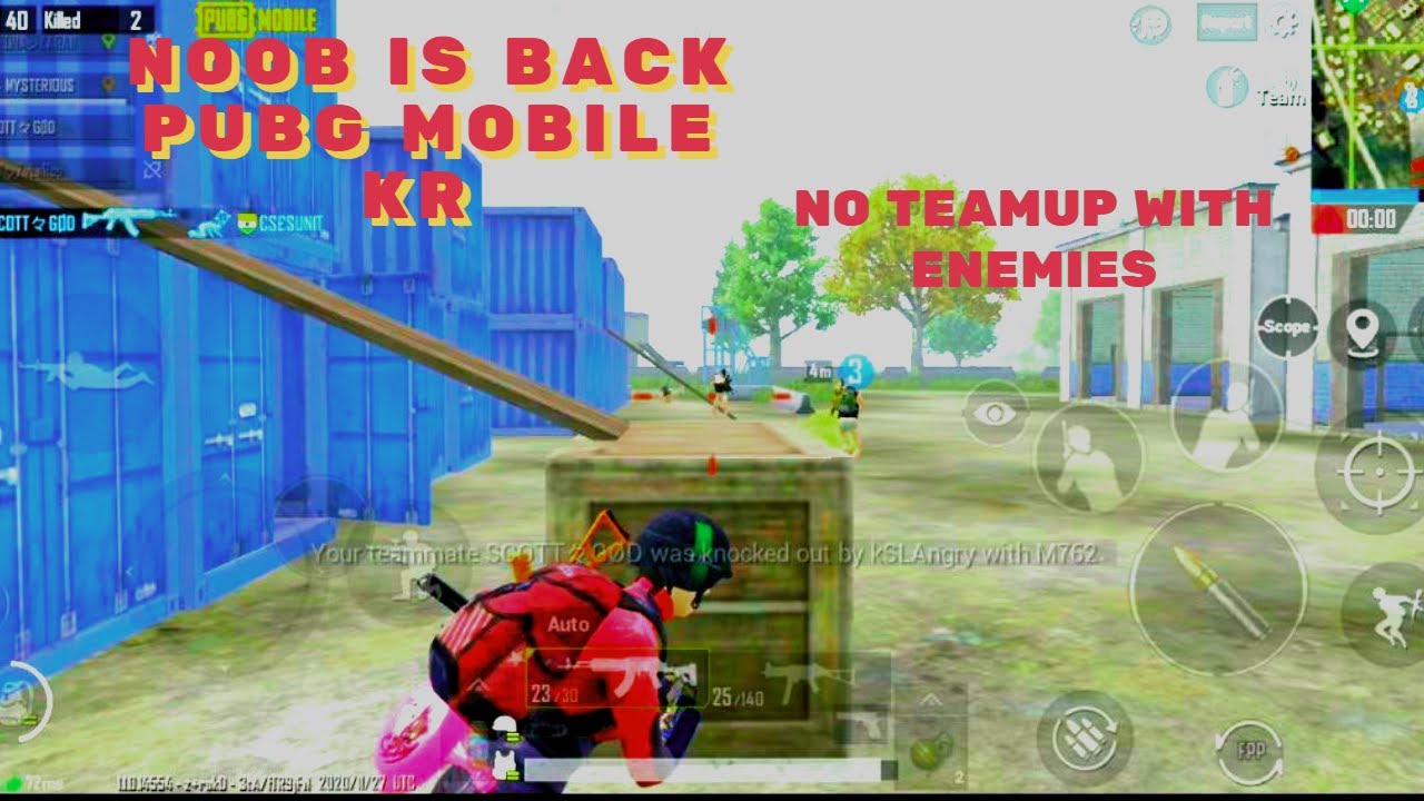 My Team Mate Was trying To Teamup with Enemies | Pubg mobile korean with randoms | part3 