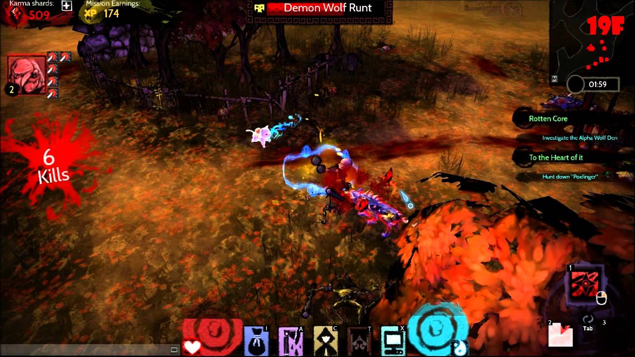 Akaneiro: Demon Hunters (OBT) - Gameplay