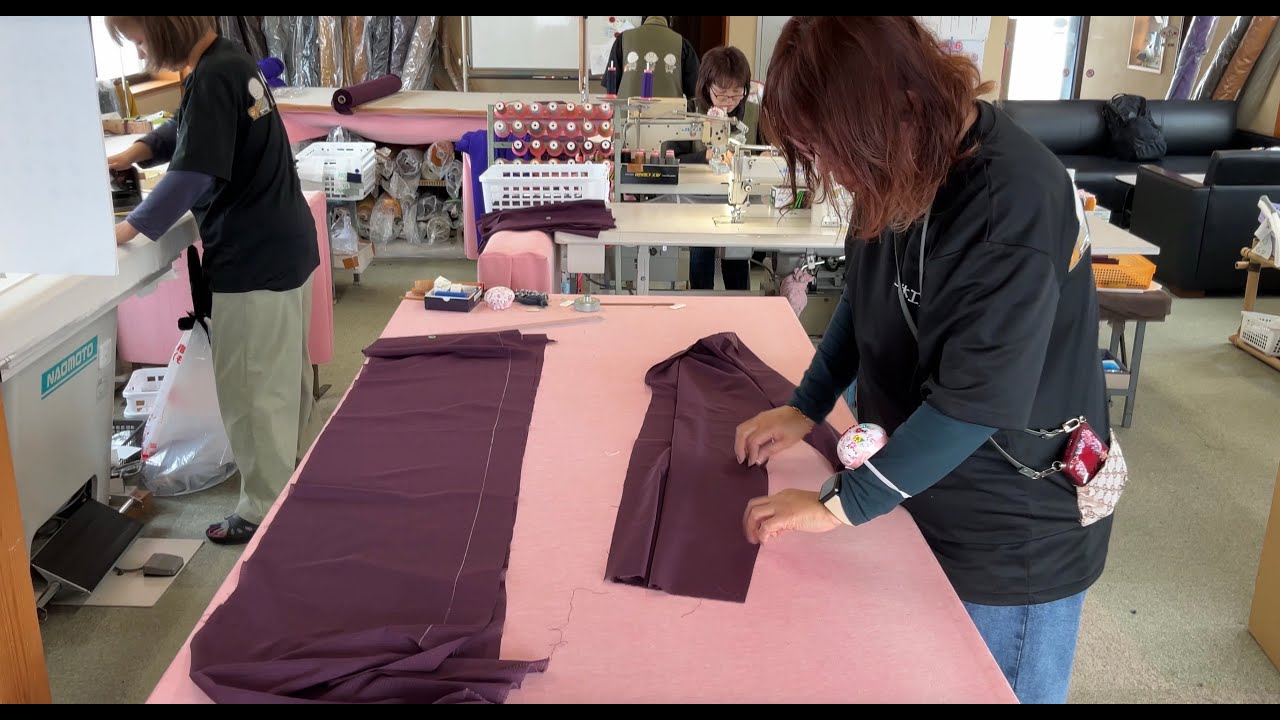 井筒屋 94  真冬の白鷹縫製所