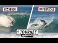 Surfer dans les landes et le pays basque le mme jour  vagues parfaites   raw pov surf killian m