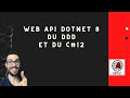 Nous ajoutons une couche applicative et d'infrastrustructure à notre web api dotnet 8