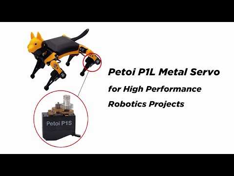 Harnessing Quadruped Power: Petoi High-Performance Metal Servos in Action with Bittle Robotics Kit