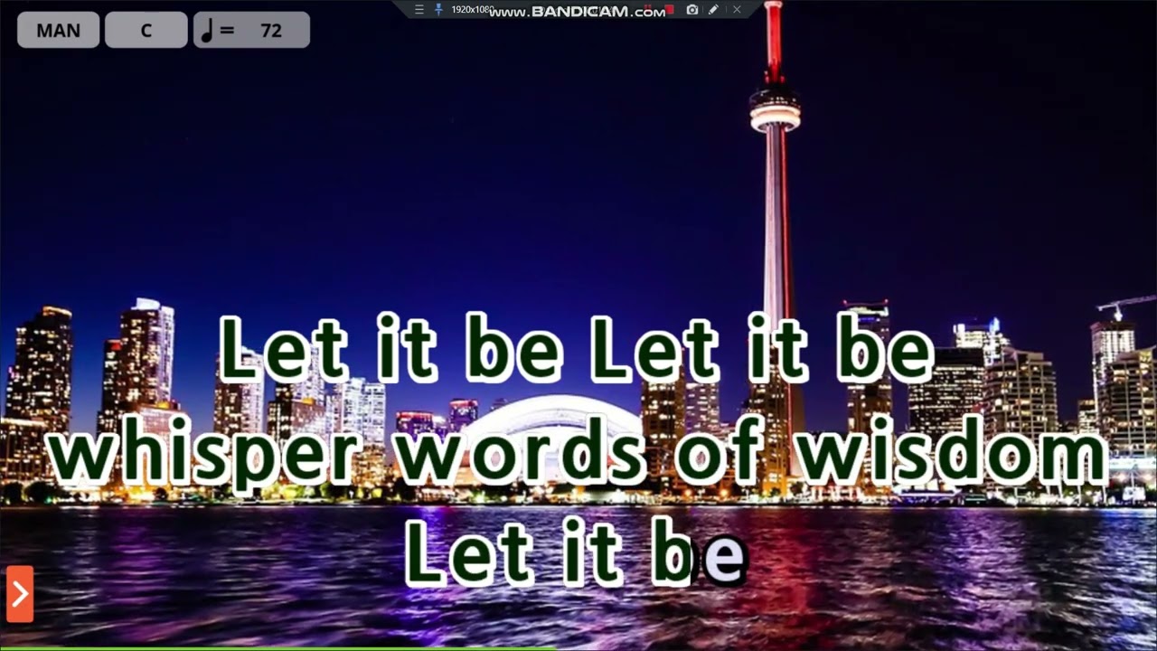 Entertech Magicsing Karaoke: Let it Be ~ Beatles
