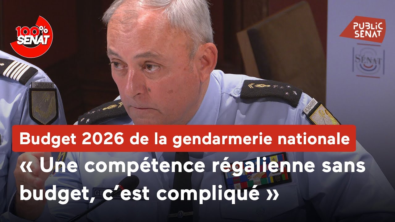 Budget 2026 : audition du directeur général de la gendarmerie nationale
