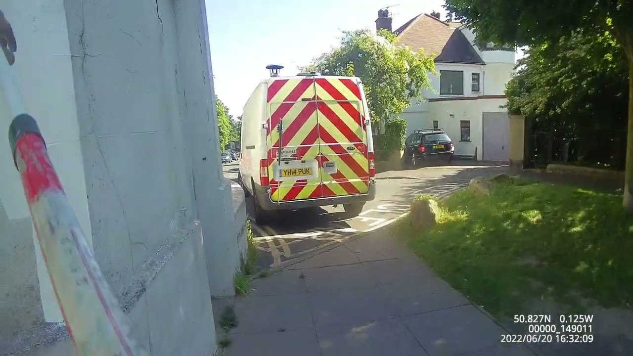 Grafitti on 'popperpot' Queens Park rea, Brighton