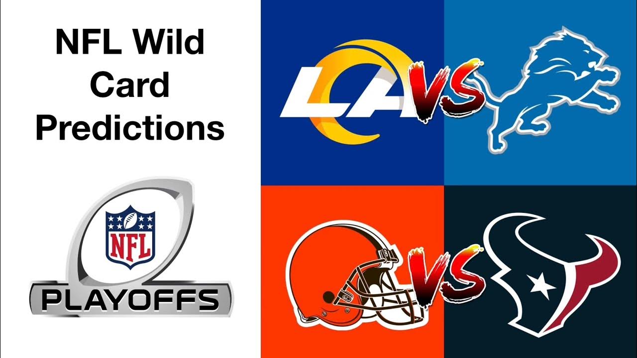 NFL Wild Card Predictions (2024) YouTube