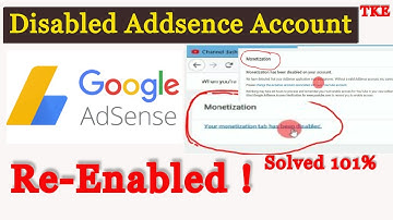 Adsense account disabled due to invalid click activity-how to re-enable | solve invalid click-Hindi