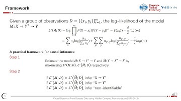 Causal Discovery from Discrete Data using  Hidden Compact Representation - NIPS 2018