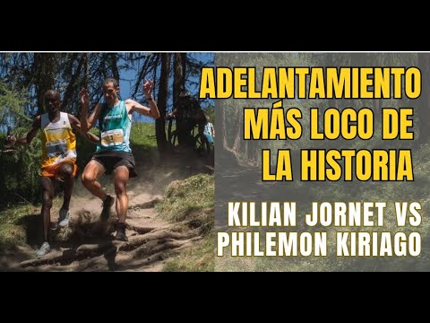 EL HISTÓRICO ADELANTAMIENTO DE KILIAN JORNET A PHILEMON KIRIAGO