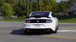 Mustang Gt 5.0L Coyote V8 486 Hp Leaving Car Show Winner Loudest Exhaust