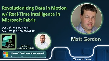Revolutionizing Data in Motion with Real-Time Intelligence in MS Fabric