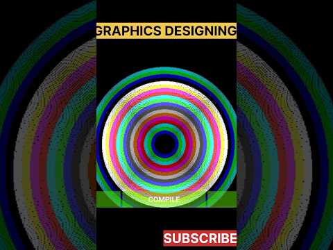 C Programming graphics design😱🤯 ||#shorts #graphicdesign #viralshorts