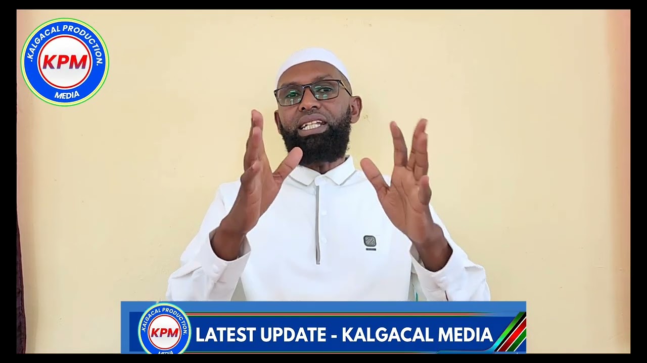 Sheikh abdirizak buko talking to Bishar spoke harshly last Friday at the Jamia Mosque in Elwak.