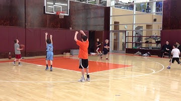 Reverse pivot and turn and face shooting drills!