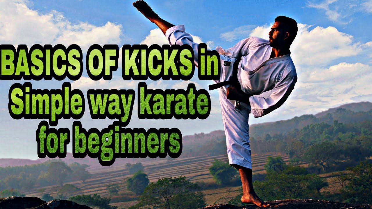 BASICS OF KICKS(Karate for beginners) YouTube