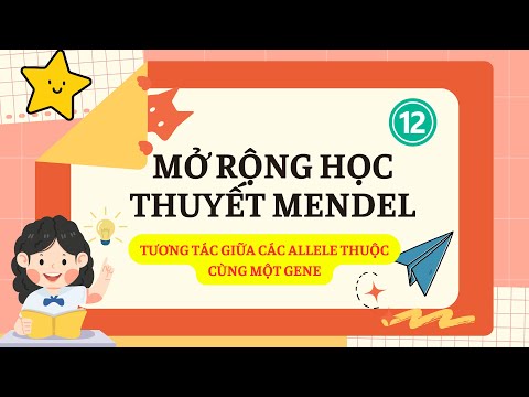 Video Trội không hoàn toàn, Gene đa hiệu và Đa allele | Mở rộng học thuyết Mendel – Sinh học 12 - youtube
