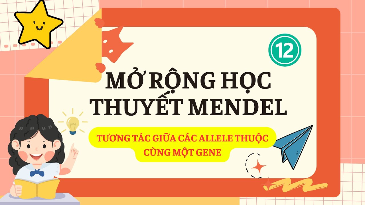 Trội không hoàn toàn, Gene đa hiệu và Đa allele | Mở rộng học thuyết Mendel – Sinh học 12