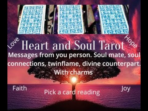 Pick a card. Messages from your person,twin flame, soulmate, divine ...