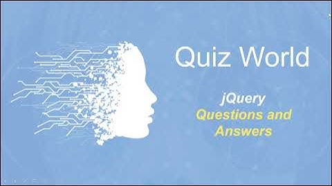 jQuery Quiz