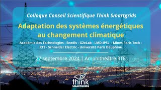 Journée Scientifique Ladaptation Des Systèmes Énergétiques Au Changement Climatique - Partie 1