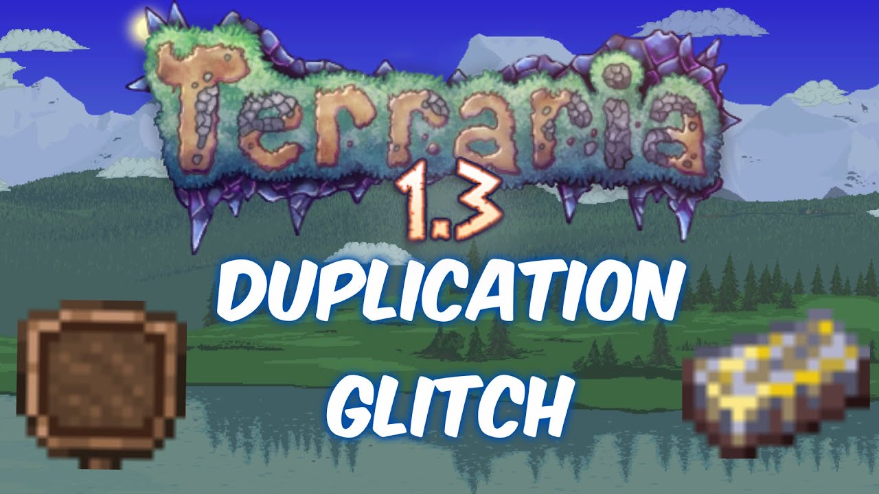 Terraria Duplication Glitch YouTube