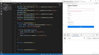 87. Regular Expressions - Form Validation Project