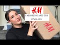 H&M UNBOXING AND TRY ON HAUL | Petra Jovanovic