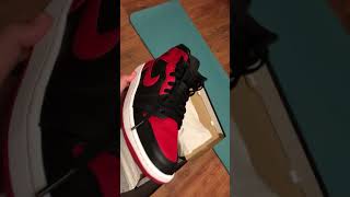 Jordan 1 retro black and red review