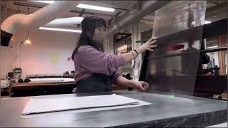🎤 A second day at the Printmaking Studio | Photo-lithography | Part 2 ✨