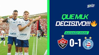 Vitória 0X1 Bahia - Melhores Momentos Baianão 2026