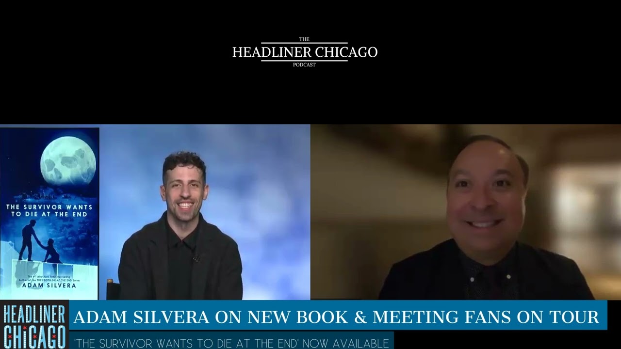 Adam Silvera interview on The Survivor Wants to Die at the End book & tour 2025 