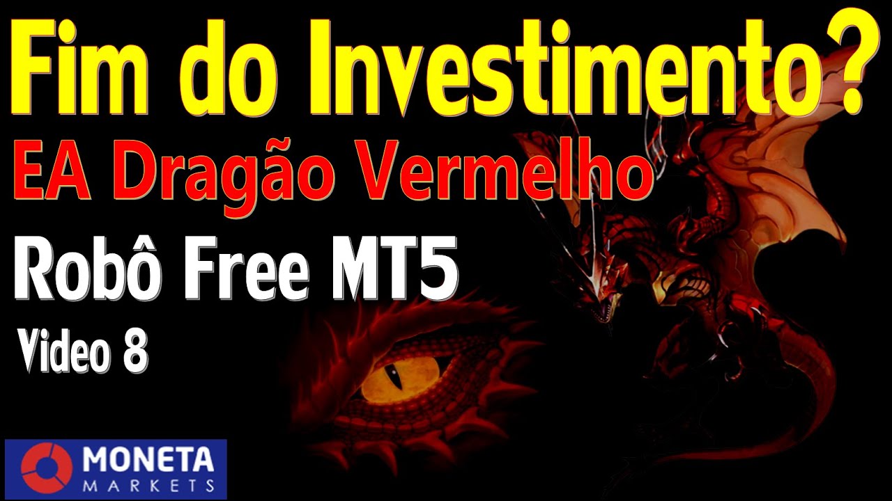 MUDANÇA…Conta de investimento – Robô FREE Download MT5 – Corretora Moneta Markets (video08)