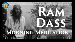 Ram Dass Morning Meditation Black Screen No Music Full Lecture