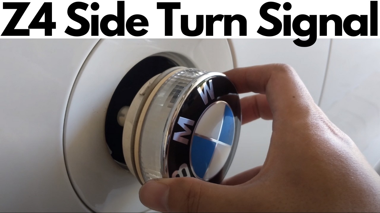 Replace Side Fender Turn Signal Bulb BMW Z4 20032008 YouTube