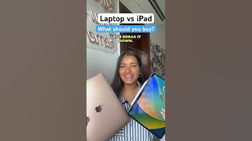 Laptop vs iPad🔥 Which is BETTER? #shorts #technology #techreview #college #collegestudent