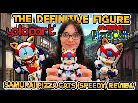 UNBOXING - Speedy Ceviche 🍕🐱 (2 Figures in 1?!) Yolopark Samurai Pizza Cats AMK PRO