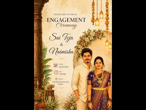 Sai Teja WEDS Naimisha