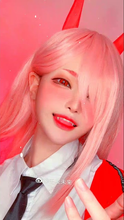 PRESET ALIGHT MOTION COSPLAY ANIME🤩||CHAINSAWMAN POWER-CHAN😈||VIRAL TIK TOK🥵