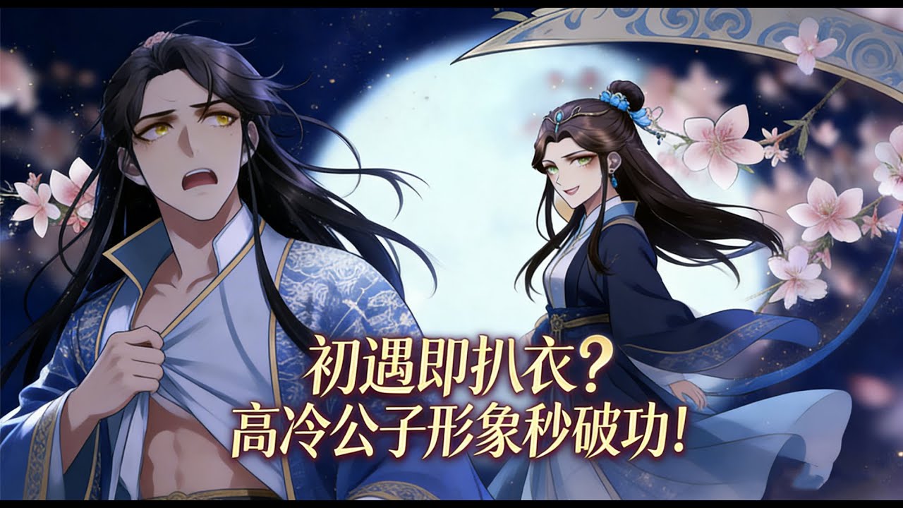 脱衣服开局太炸裂😆 秦凌把诸葛云乐的衣服穿回家，欢喜冤家上线！#动态漫#搞笑甜宠#沙雕女主