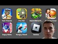 Talking Tom &amp; Friends,Plants vs Zombies,Impossible Car Tracks 3D,Cooking Fever,Hungry Shark,Roblox