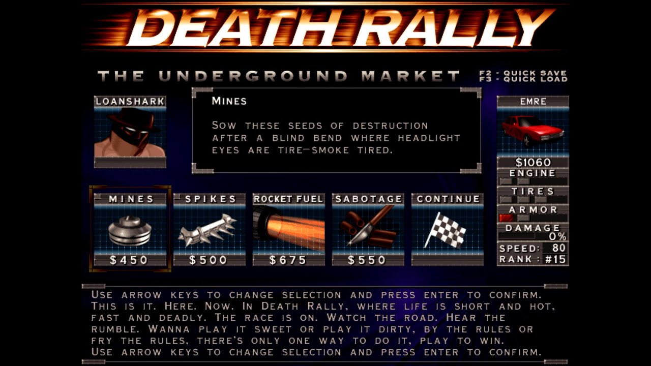 Death Rally - I Live to Ride | Classic Top-Down Racing Mayhem!