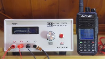 2ª ZKE EBD-A20H  TEST BATERY RETEVIS TYTERA MD380