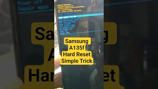 Samsung A13 5g Hard Reset | A135F pin pattern unlock