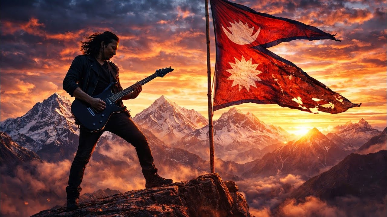 मेरो नेपाल (My Nepal) - AI Patriotic Rock Experience | [Saroj Adhikari]