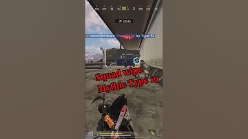 Squad wipe with mythic type19 #codm #callofdutymobile #gameplay #ytshorts #shorts #codmyt