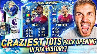 I Packed 99 TOTS Van Dijk + TOTS Mane in 3 Minutes of FIFA 20?