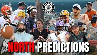 🔴 2026 AFC & NFC North Predictions