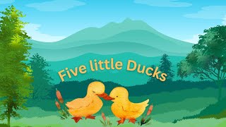 Number Song | Five Little Duckies | Kids video songs | Nursery Rhymes |Doranets