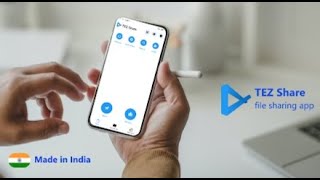 TEZ Share - A file sharing app Made in INDIA. Get it on play store: https://bit.ly/tezshare screenshot 1